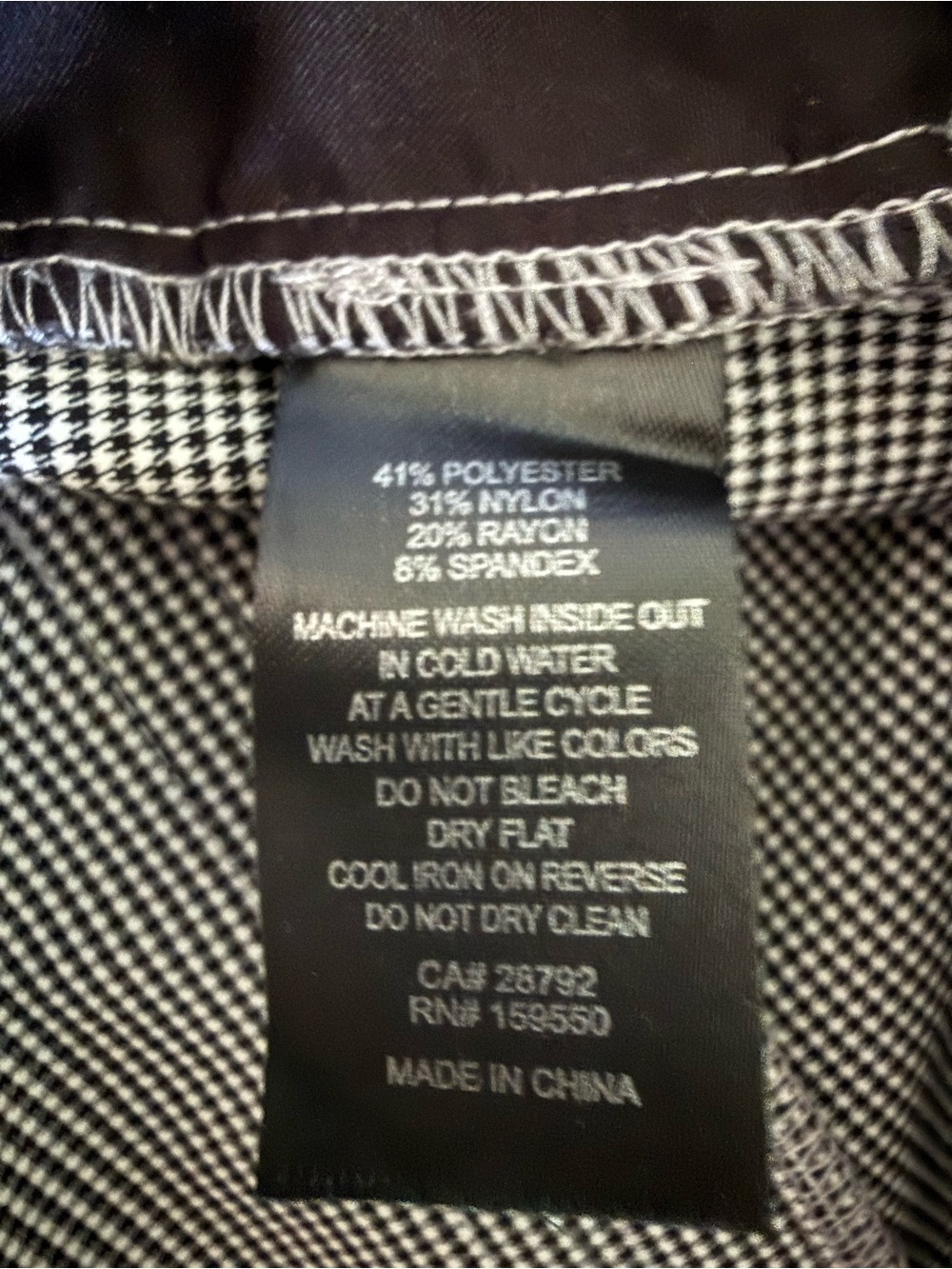 Maison d’Amelie Straight-Leg Dress Pants - Picture 3 of 4